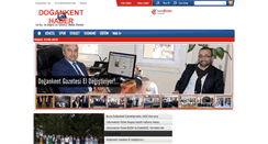 Desktop Screenshot of dogankenthaber.com